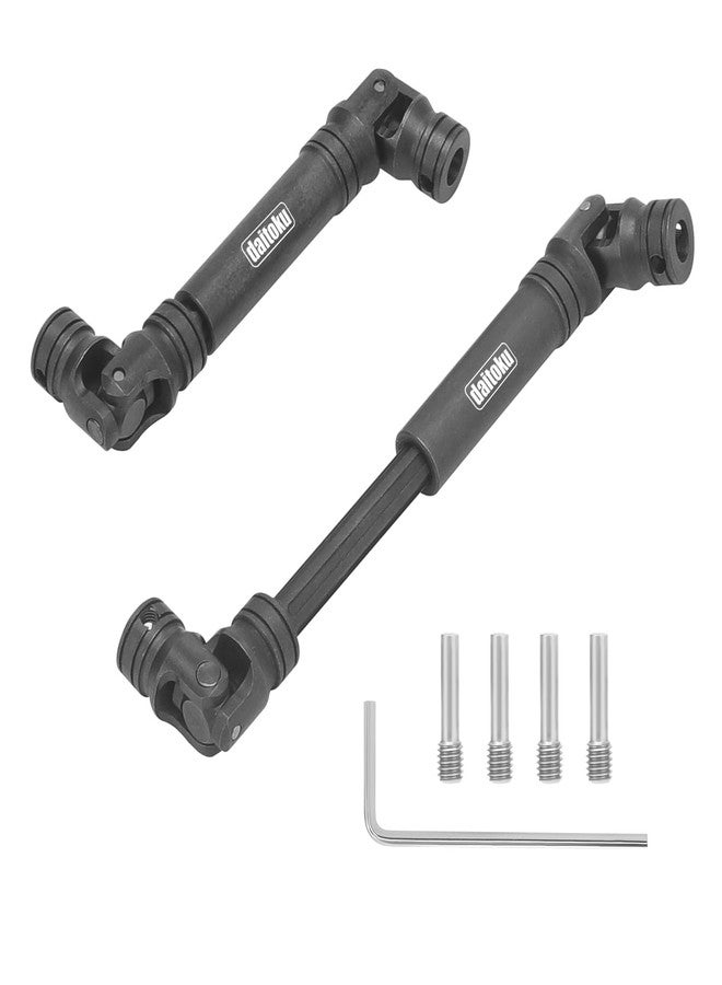 daitoku Steel Centre Drive Shaft CVD Driveshaft Upgrade Parts 90-125mm for 1/10 Traxxas TRX-4 Axial SCX10 RC Crawler Car (2PCS) - Image 1